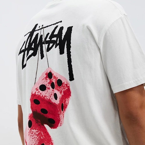 ステューシー ダイス tシャツ 偽物 Fuzzy Dice Tee 半袖 ロゴ Tシャツ 8色 suw50963